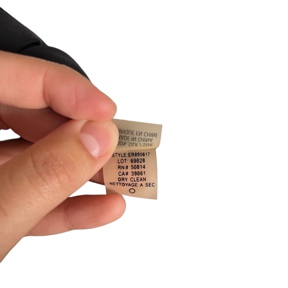 Vintage Y2K Elie Tahari Silk Micro Pleated Witchy Mini Dress Goth Black Size 4 - Picture 12 of 14